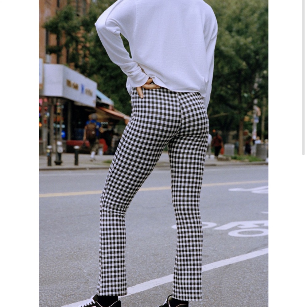 Urban Outfitters Plaid Flare Pants